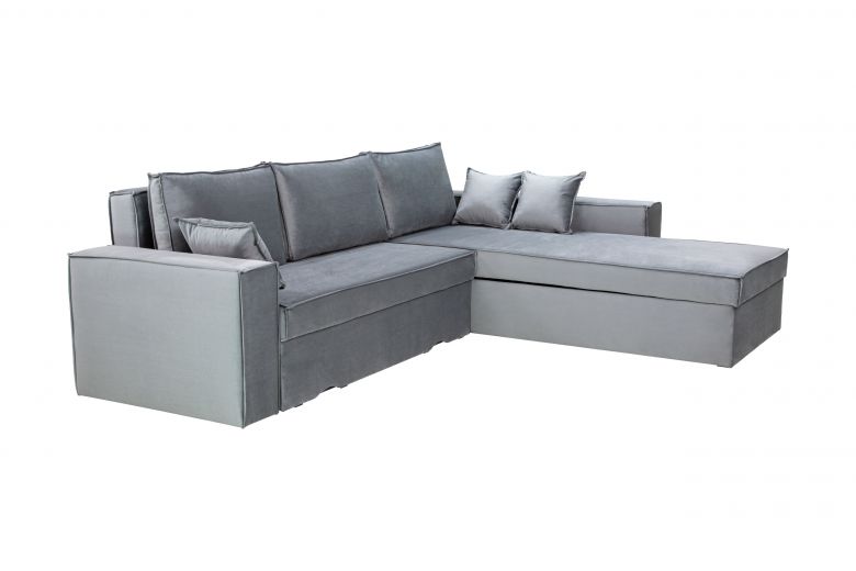 Corner sofa with changeable corner - Olymp (Pull-out with storage box)