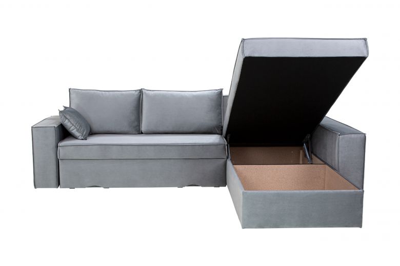 Corner sofa with changeable corner - Olymp (Pull-out with storage box)