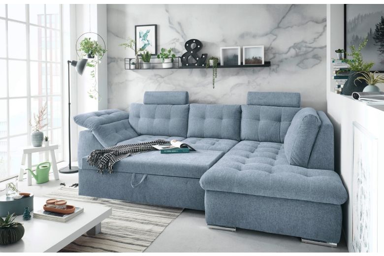 Corner sofa XL - Oman (Pull-out with storage box)