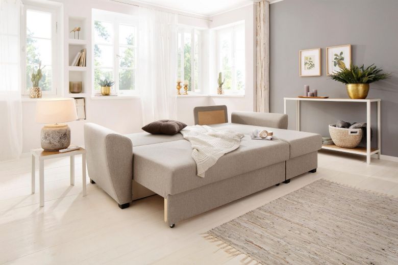 Corner sofa - Quin (Pull-out with storage box)