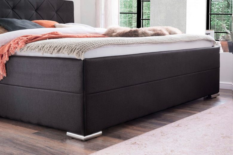 Upholstered bed 180x200 - Chicago with bed slat