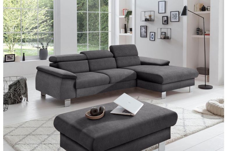 Corner sofa - Micky (Pull-out with storage box)