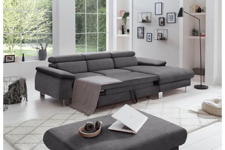 Corner sofa - Micky (Pull-out with storage box)