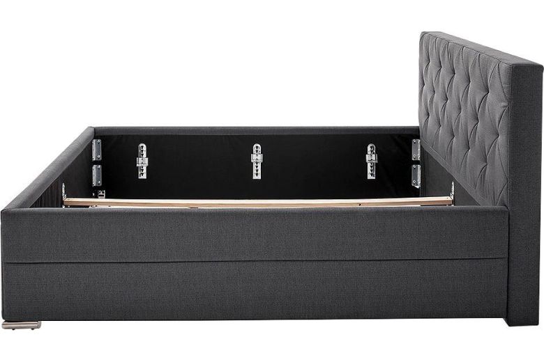 Upholstered bed 180x200 - Chicago with bed slat