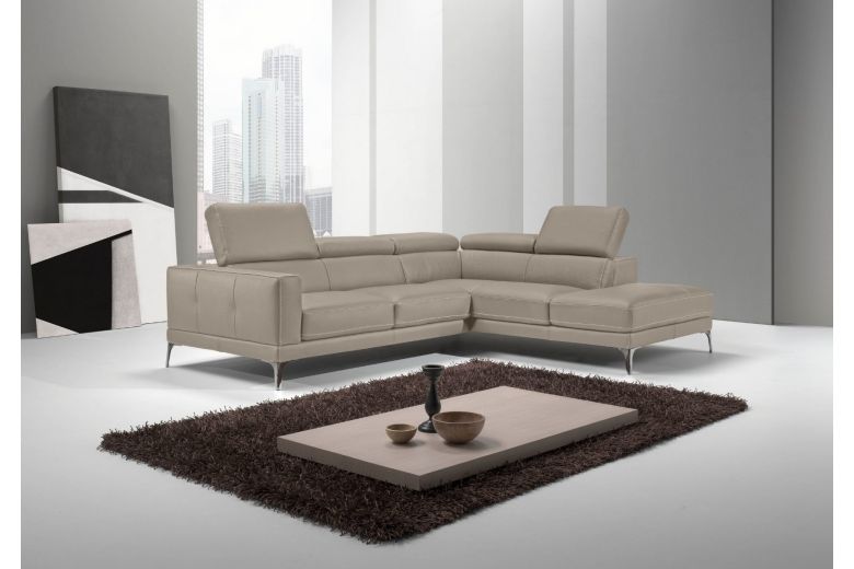 Leather corner sofa XL - Claudie