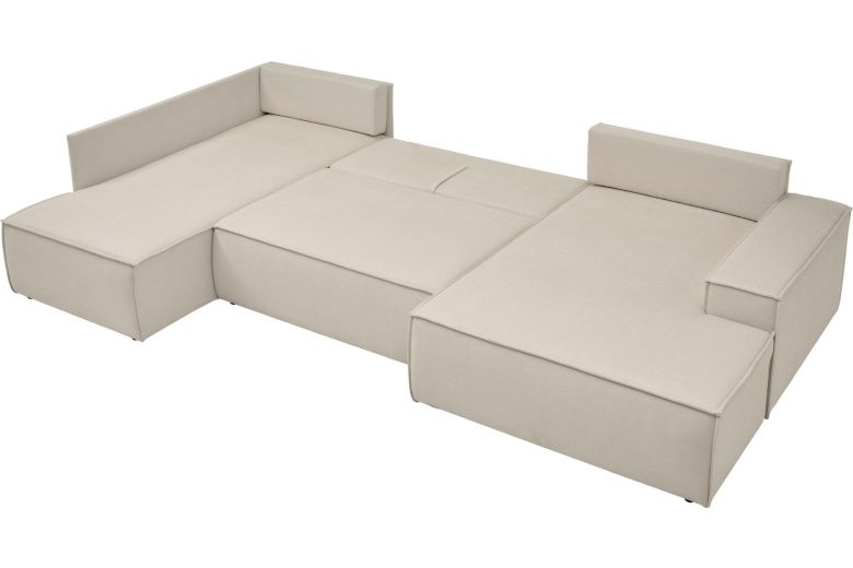 U shape sofa - Sherwood (Pull-out with storage box)