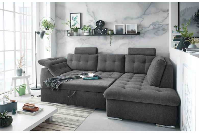 Corner sofa XL - Oman (Pull-out with storage box)