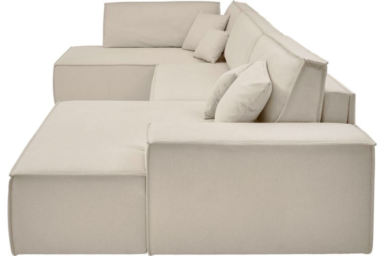 U shape sofa - Sherwood (Pull-out with storage box)