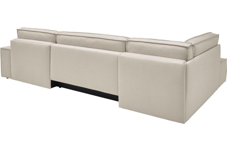 U shape sofa - Sherwood (Pull-out with storage box)