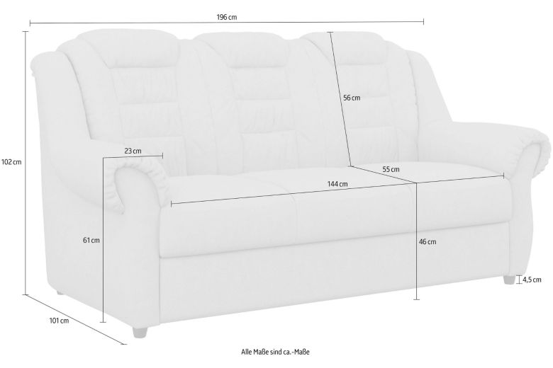 3 seat sofa - Boston