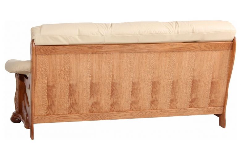 Leather 3 seat sofa - Texas