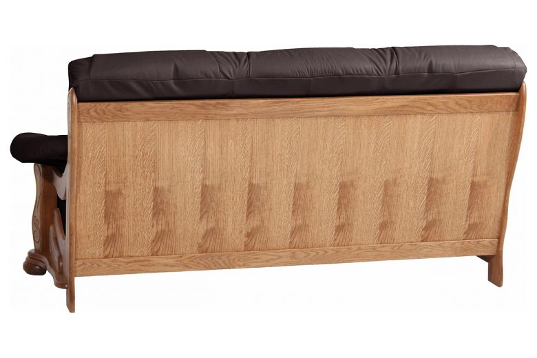 Leather 3 seat sofa - Texas
