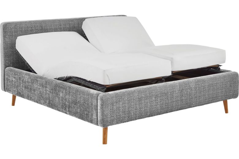 Upholstered bed 180x200 - Mattison (With storage box)