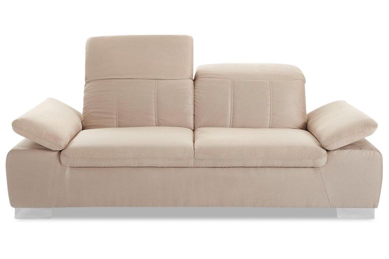 2 seat sofa - Milan with hocker