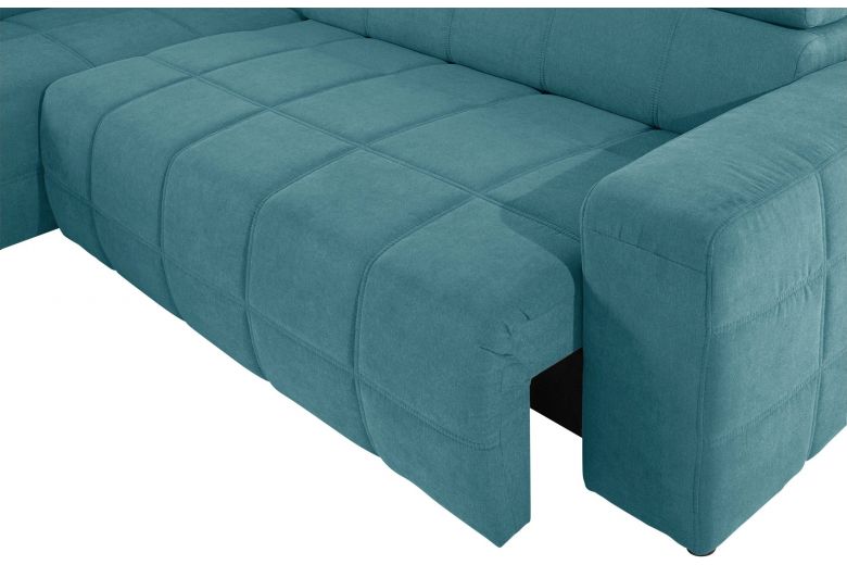 Corner sofa - Brandon with hocker