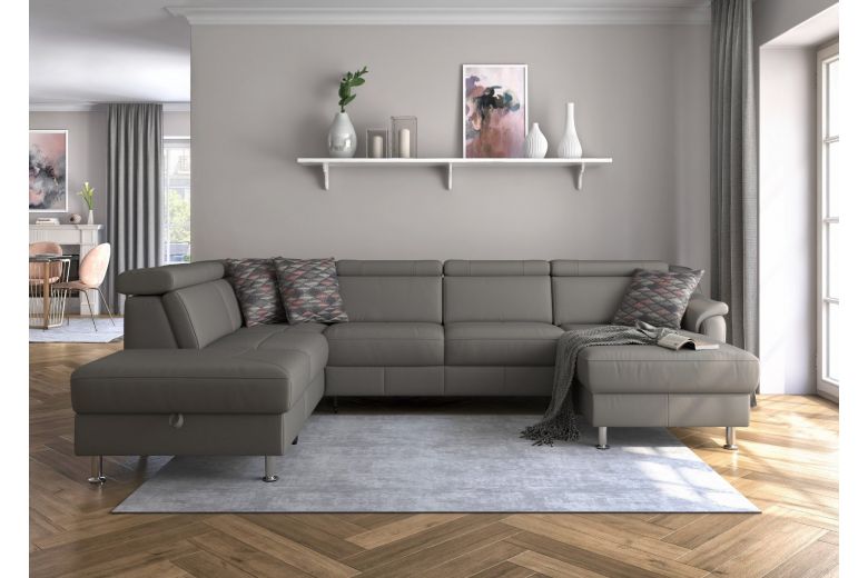 U shape sofa - Freetown (Pull-out with storage box)