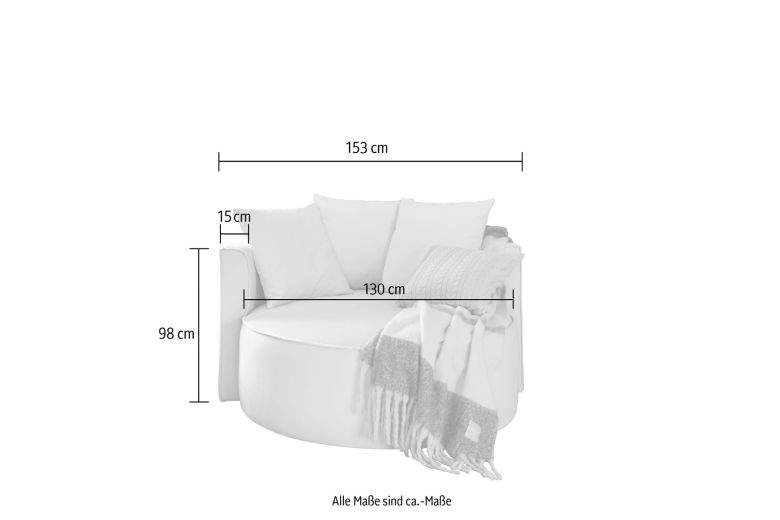 Armchair - XXL Loveseat