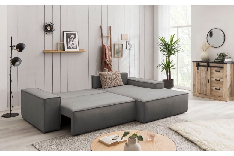 Corner sofa - Sherwood (Pull-out with storage box)