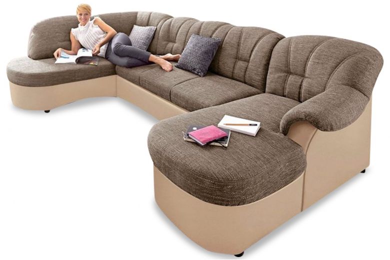 U shape sofa - Flores (Pull-out)