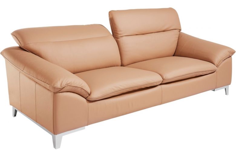 Leather 3 seat sofa - Teresa