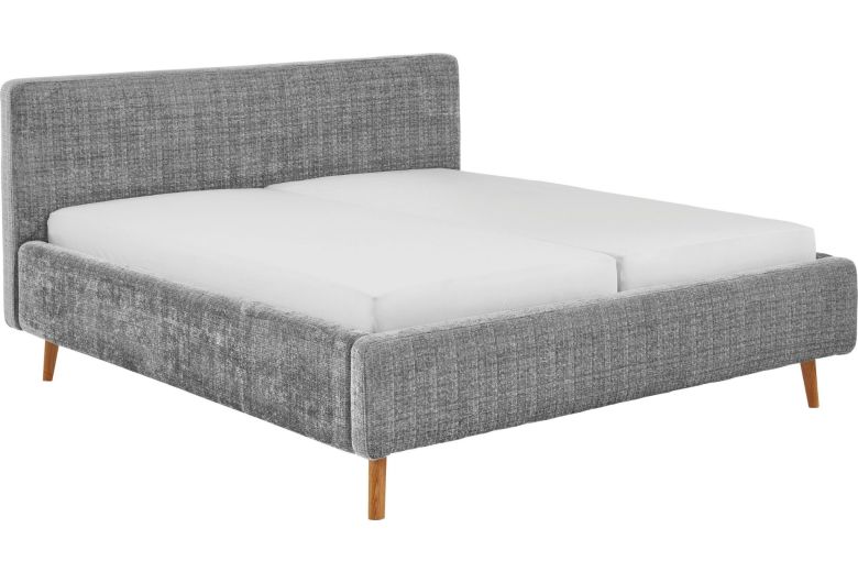 Upholstered bed 180x200 - Mattison (With storage box)