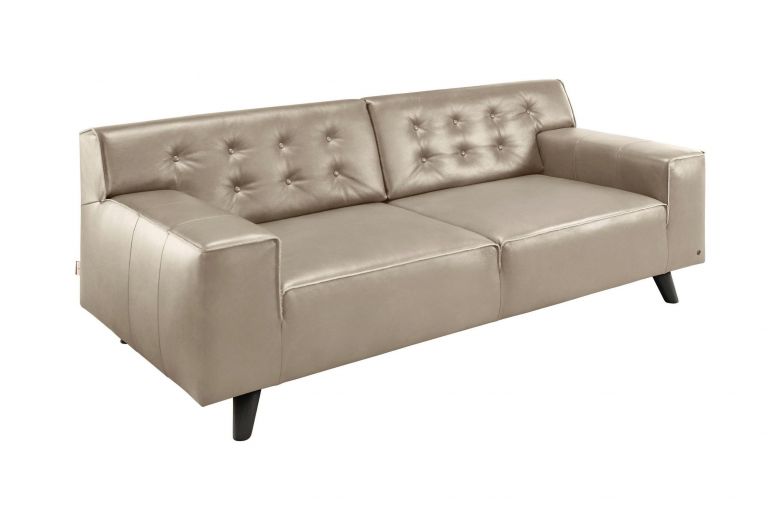 Leather 2 seat sofa - Nordic Chic
