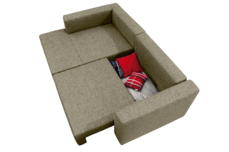 Corner sofa - Heaven S (Pull-out with storage box)