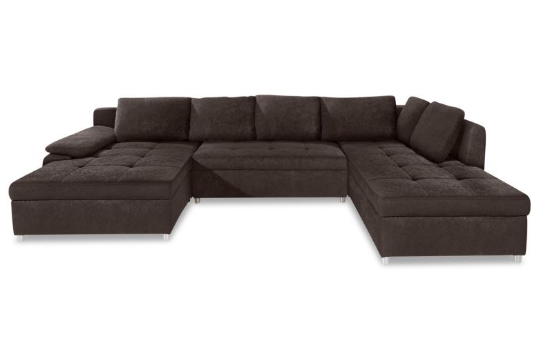 U shape sofa - Labene (Pull-out with storage box)