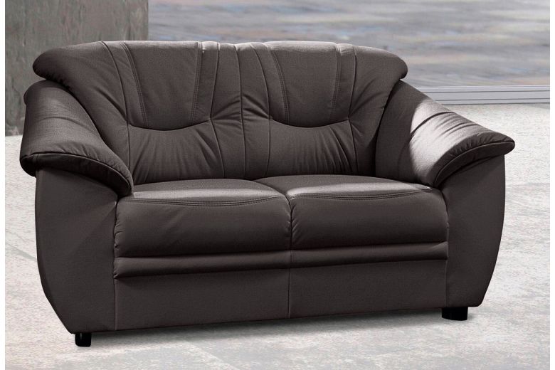 Leather furniture set 3+2 - Savona with hocker
