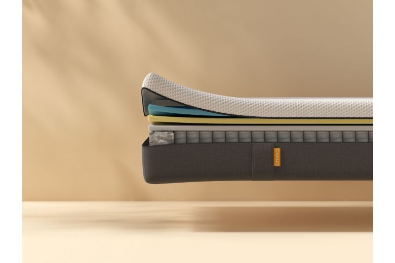 Pocket 7-zone spring mattress 200x200 - Emma hybrid