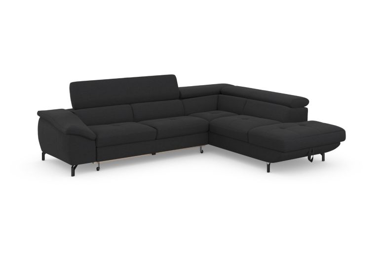 Corner sofa - Famous (Pull-out with storage box)