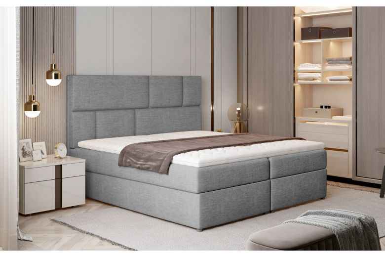 Boxspring bed 180x200 - Florence (Pull-out with storage box)