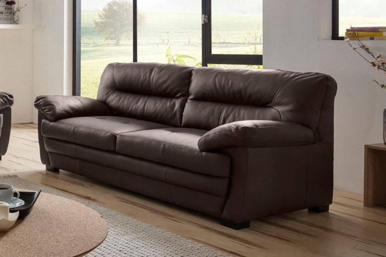 Leather 3 seat sofa - Royale