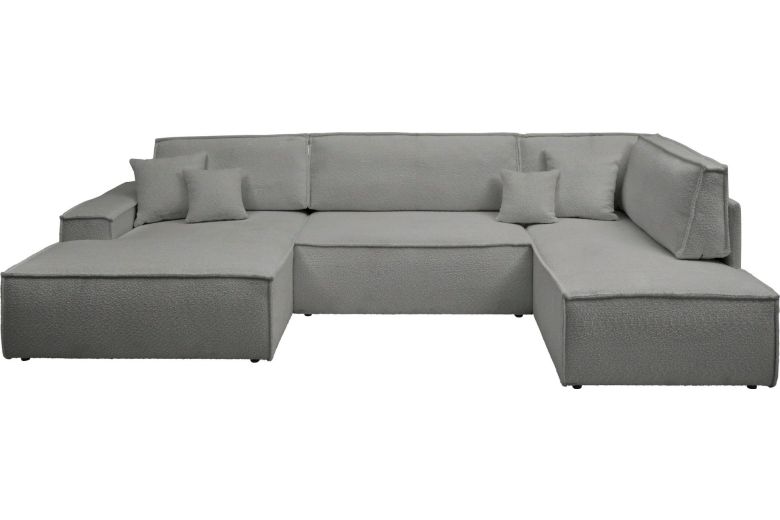 U shape sofa - Sherwood (Pull-out with storage box)