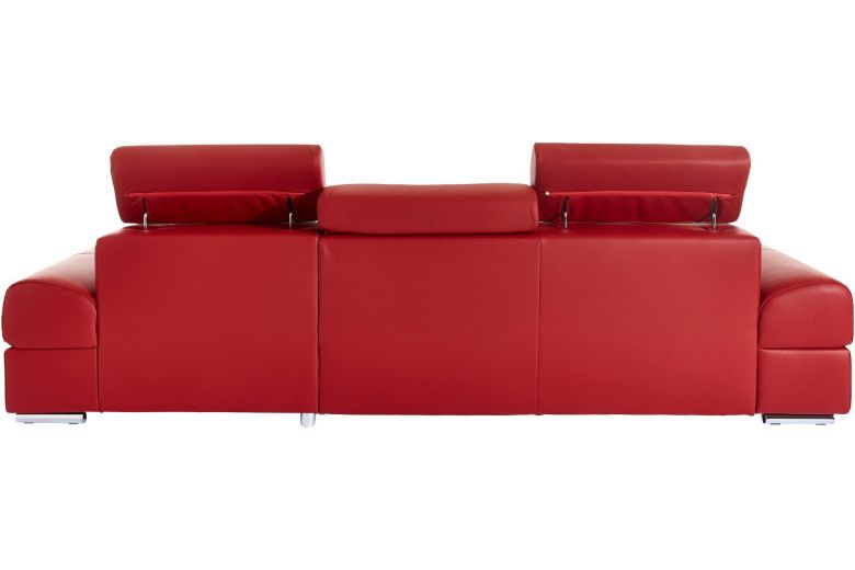Leather corner sofa - Broadway (Pull-out)