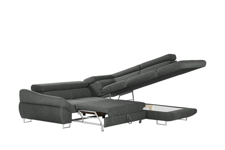 Corner sofa XL - Fabio (Pull-out with storage box)