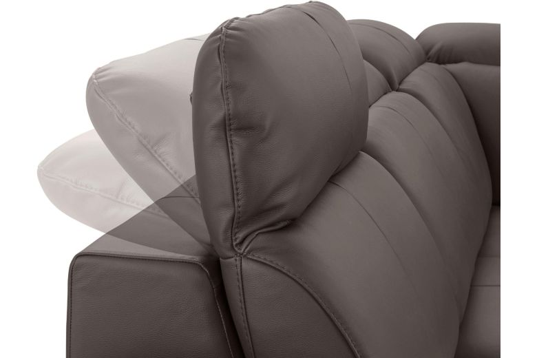 Leather corner sofa XL - Athene