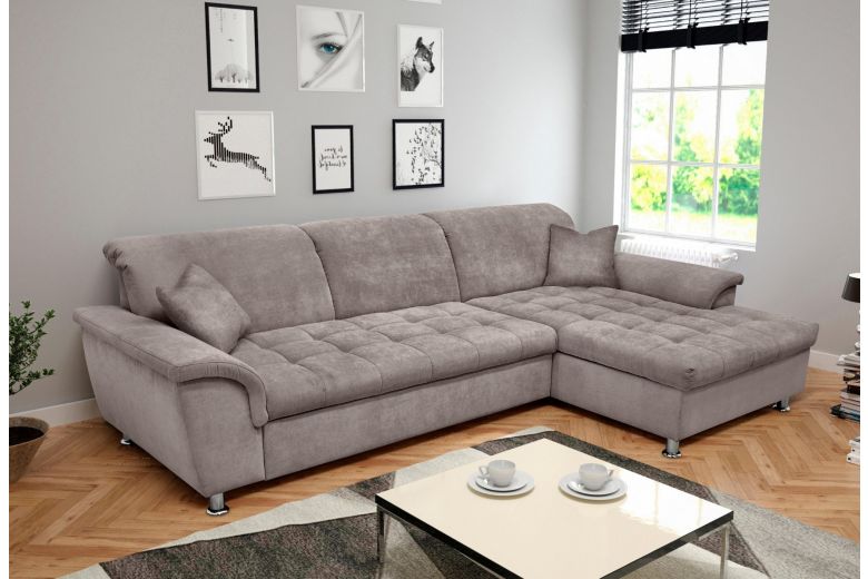 Corner sofa - Franzi (Pull-out with storage box)