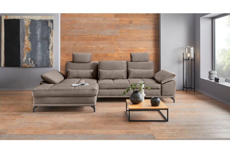 Corner sofa - Costello (Pull-out with storage box)