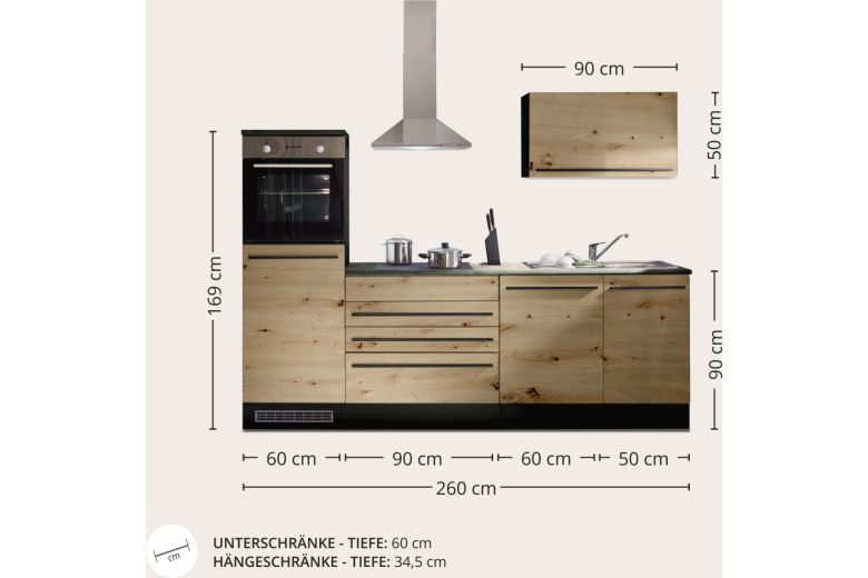Kitchen with electrical appliances - Jazz