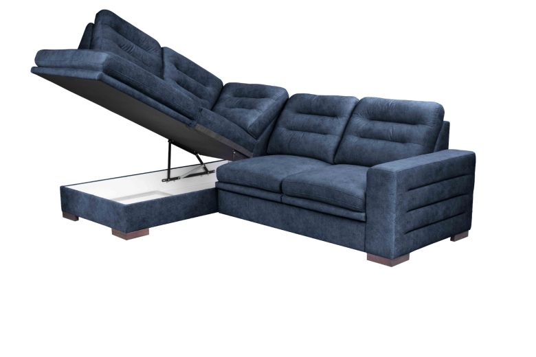 Corner sofa XL - Caro (Pull-out with storage box)