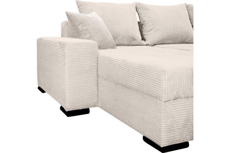 U shape sofa - Josy (Pull-out with storage box)