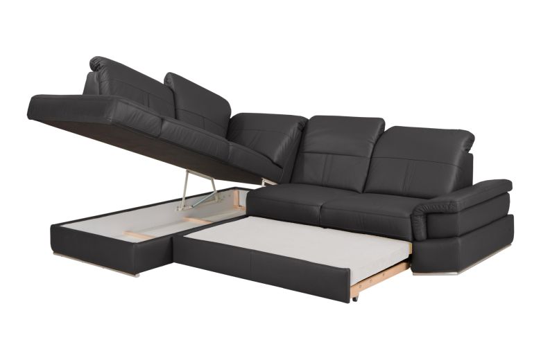 Corner sofa XL - Chiara (Pull-out with storage box)