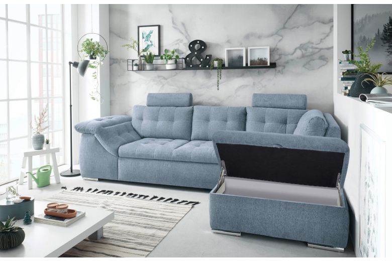 Corner sofa XL - Oman (Pull-out with storage box)