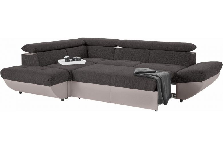 Corner sofa - Taifun (Pull-out with storage box)