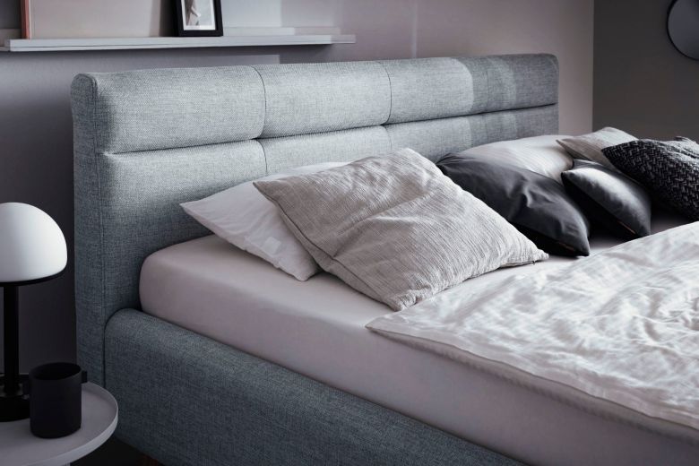 Upholstered bed 180x200 - Lotte (With storage box)