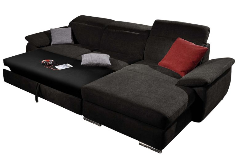 Corner sofa - Mike (Pull-out with storage box)
