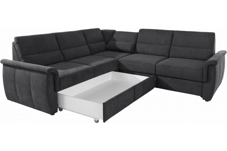 Corner sofa - Paul (Pull-out with storage box)