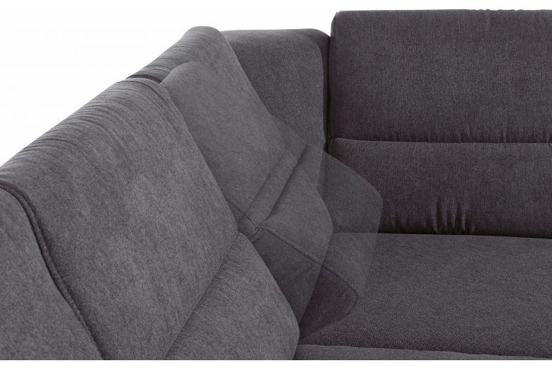 Corner sofa - Paul (Pull-out with storage box)