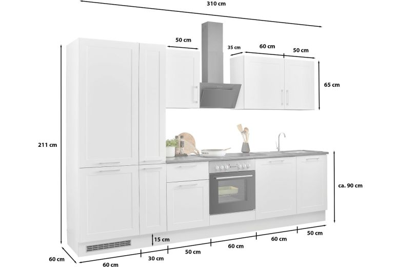 Virtuve ar elektroierīcēm - Marsi